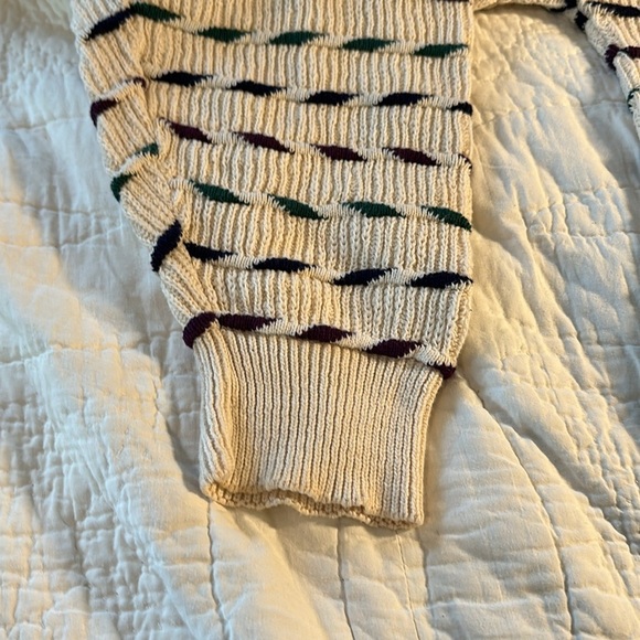 Vintage 90s American Crew Club Sweater Sz L - Picture 5 of 9